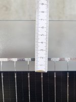 GridParity B40/6 250 Wp Glas PV Modul bifacial 35% Transparenz (1684 mm x1002 mm x 5 mm)