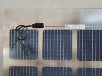 GridParity B45/6 275 Wp Glas PV Modul bifacial 40% Transparenz (2000 mm x 1002 mm x 5mm)