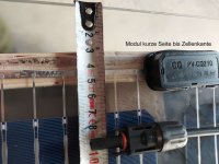 GridParity B45/6 275 Wp Glas PV Modul bifacial 40% Transparenz (2000 mm x 1002 mm x 5mm)