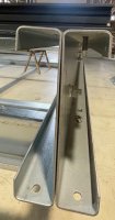 H-Schiene zur regendichten Montage von Rahmenmodulen 3,54m, 5,3m, 7,07m