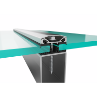Montagesystem Set für VSG Glas